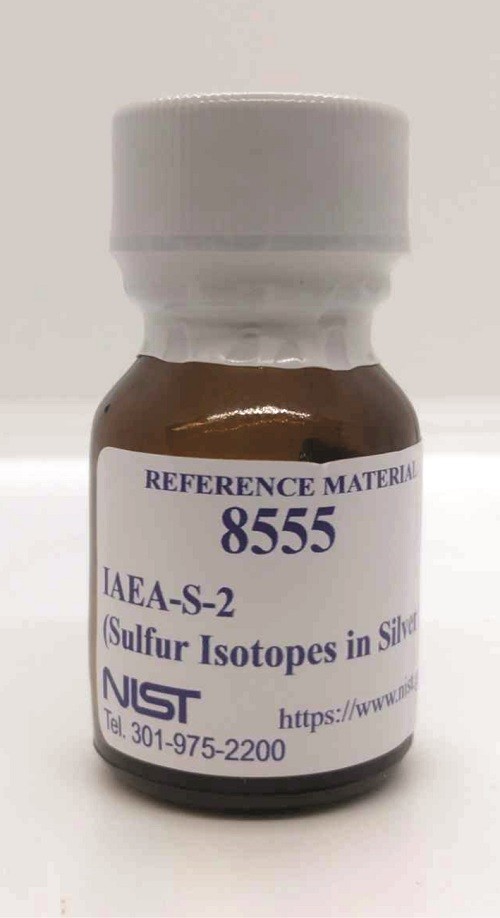 SRM 8555 IAEA-S-2 （硫化銀中的硫同位素）標準品