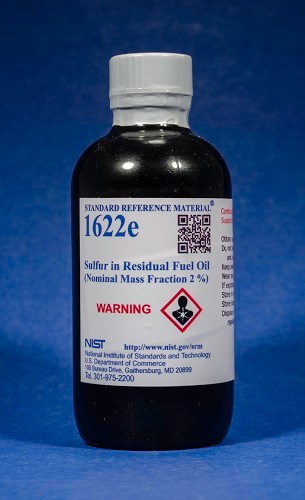 SRM 1622e  殘余燃料油中的硫標準品(公稱質量分數2%)